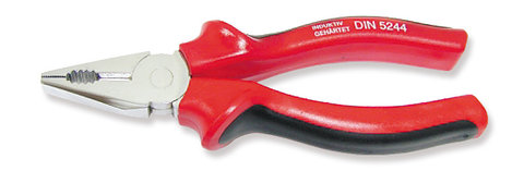Combination pliers, special steel, chromium plated, L 160 mm, 1 unit(s)