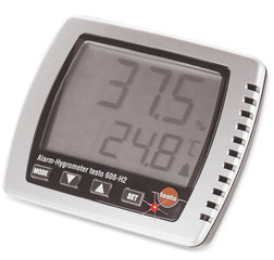 Alarm hygrometer testo 608-H2, 2 - 98 % RH, -10 - +70 °C, 1 unit(s)
