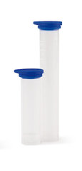 Test tube, 5 ml,, blue, with tamper-evident seal, 250 unit(s)
