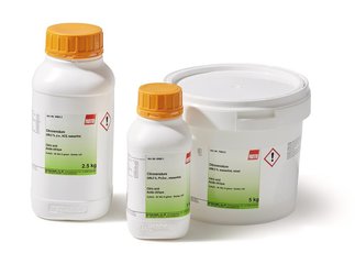 Citric acid, min. 99.5 %, p.a., ACS, anhydrous, 1 kg, plastic