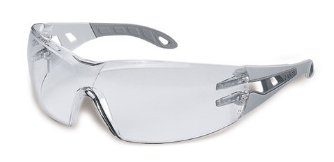 UV safety goggles pheos, UVEX, frame light grey/grey, lens clear, 1 unit(s)