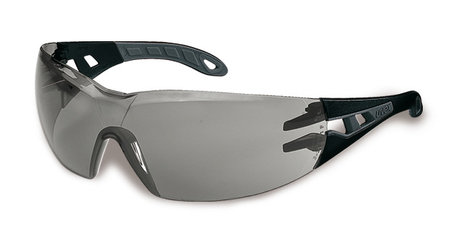 UV safety goggles pheos, UVEX, frame black/grey, lens grey, 1 unit(s)