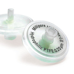 Millex® PTFE filter units IC, type LH, Pore size 0.45 µm, membrane Ø 13 mm