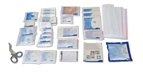 First aid refill packs, acc. to DIN 13 169, 1 set