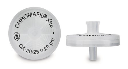 CHROMAFIL® CA Xtra syr. adaptor filters, pore size 0.20 µm, Ø 25 mm, 100 p.