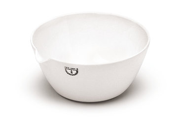 Evaporating dish 131, size 4, glazed porcelain, 100 ml, 1 unit(s)