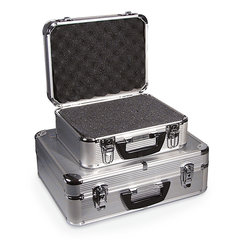 Rotilabo®-instrument case, small case, auminium, W 340 x H 270 x D 145 mm
