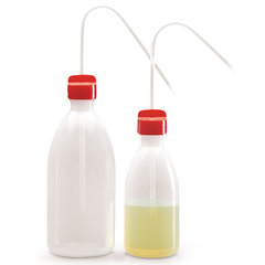 Wash bottle, PE, 50 ml, 1 unit(s)