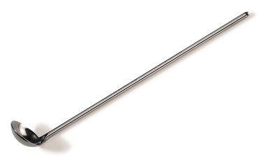 Chemicals spoon, angled, L 200 mm, spoon-Ø 27 mm, 1 unit(s)