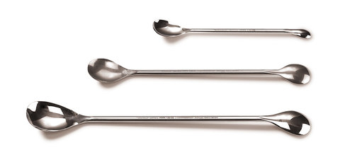 Double spoon stainless steel, Length 300 mm, 1 unit(s)