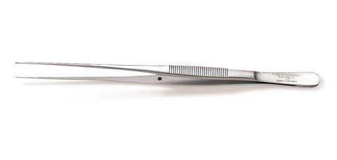 Fine forceps, stainless steel, L 200 mm, 1 unit(s)