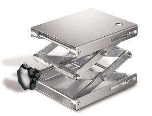 Rotilabo®-jack, 130 x 160 mm, stainless steel, adjustable 60-255 mm, 1 unit(s)