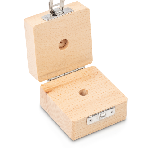 Wooden weight box, 5 g Beech for  F2 + M1, Cylindrical