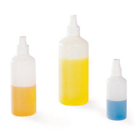 Spray bottles, 20 ml, bottle made of PE, nozzle of PP, 5 unit(s)