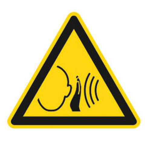 Warning symbols, establ. indiv.labels, sudden loud noise, 1 unit(s)