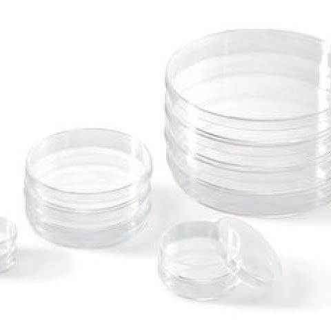 Petri dishes, heavy-duty vers., PS, sterile, without vents, Ø 94 mm, H 16 mm