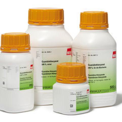 Guanidine thiocyanate, >=99,5 %, p.a., Protein Grade, 50 g, plastic