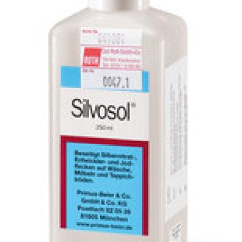 Silvosol®, removes silver nitrate and iodine stains, 250 ml, plastic
