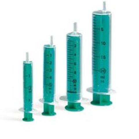 Disposab. syringes Inject® Luer-connect., 20 ml, PP/PE, sterile