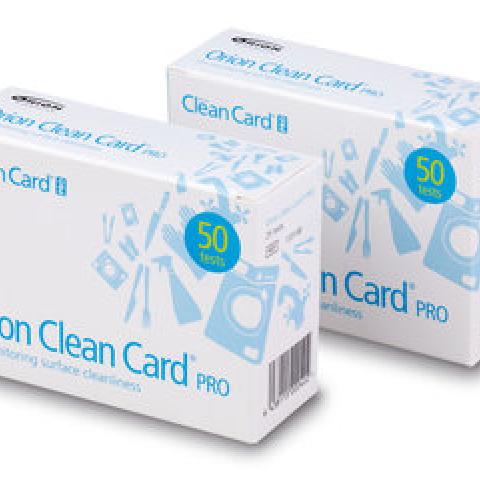 Orion Clean Card® PRO Pack, for hygiene control, 1 set, cardboard