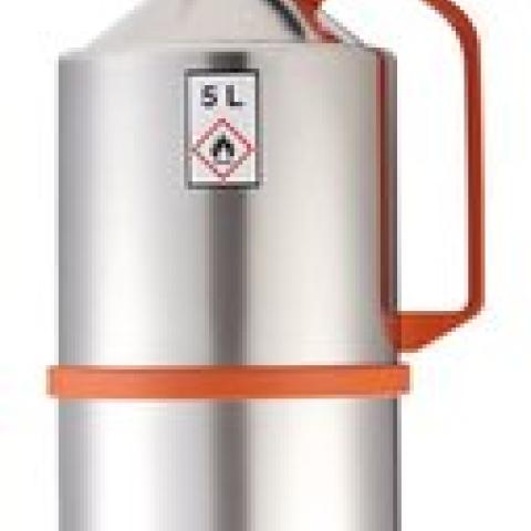 Safety lab can, stainless steel, fine dosing spout, 5 l, 1 unit(s)