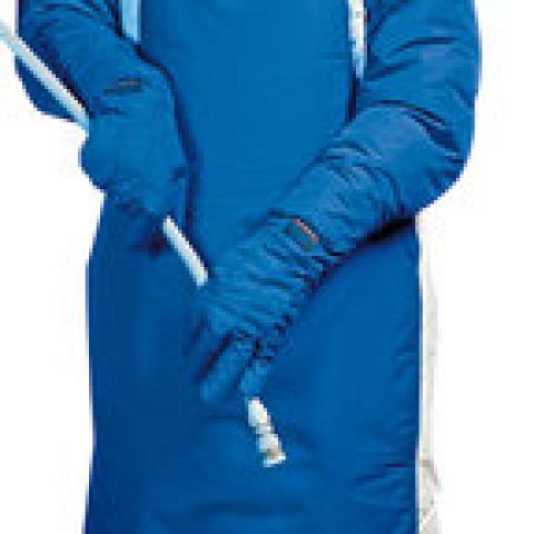 Cryogenic work apron, Blue, length 122 cm, 1 unit(s)
