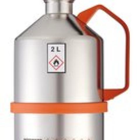 Safety lab can, stainless steel, fine dosing spout, 2 l, 1 unit(s)