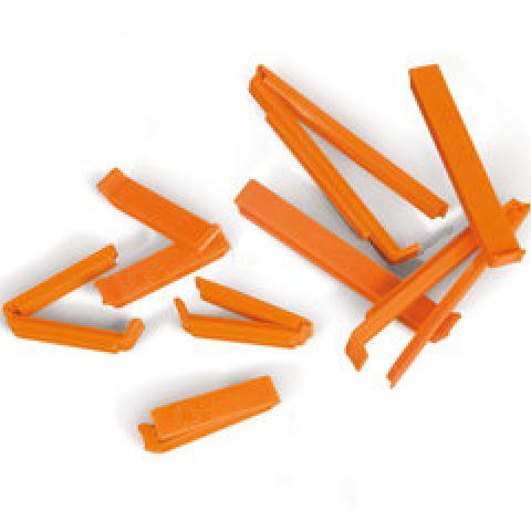 Spectra/Por® standard clips orange, PP, snap length 75 mm, 10 unit(s)