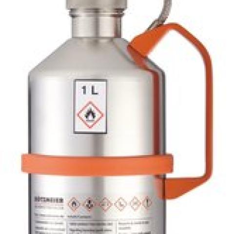 Safety lab can, stainless steel, with screw cap, 1 l, 1 unit(s)