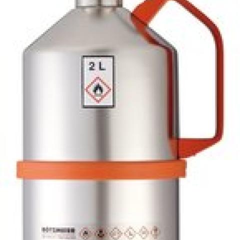 Safety lab can, stainless steel, with screw cap, 2 l, 1 unit(s)