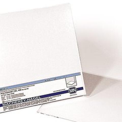 TLC-ready-to-use layers CEL 400 UV254, 10x20cm, glass plate, 0.1mm, flour.-ind.