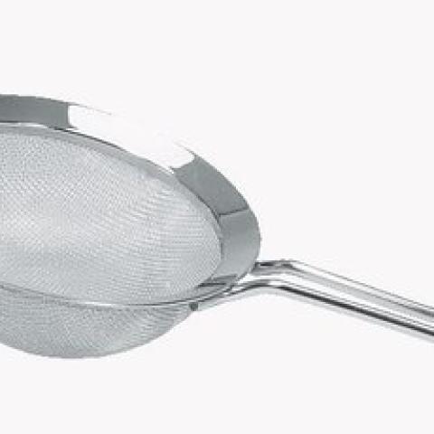 Rotilabo®-round sieve, stain. steel 18/8, Ø outer 160 mm, mesh width 1 mm