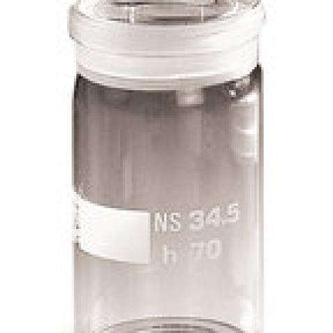 Rotilabo®-weighing bottle, borosilicate, glass, tall, with lid, NS 34/11, 45 ml
