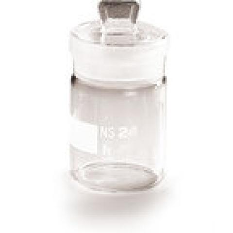 Rotilabo®-weighing bottle, borosilicate, glass, tall, with lid, NS 24/11, 10 ml
