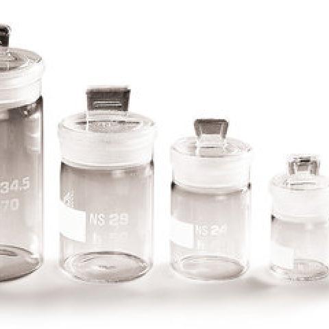 Rotilabo®-weighing bottle, borosilicate, glass, short, with lid, NS 24/12, 6ml