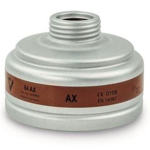 Respiratory protection filter, brown, EN 14387, type AX, 1 unit(s)