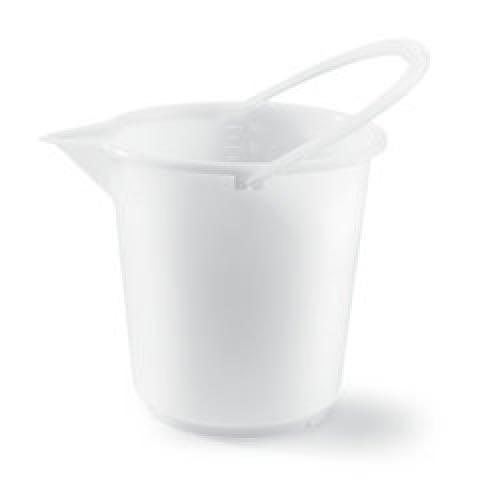 Rotilabo®-bucket with spout, HDPE, 10 l, H 280 mm, Ø 290 mm, 1 unit(s)