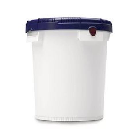 Click pack container, HDPE, white, 20 l, with UN-X approval,, 1 unit(s)