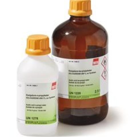 Acetic acid iso-propyl ester, SOLVAGREEN®, min. 99 %, for synthesis, 1 l, glass