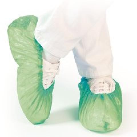 CPE Eco overshoes, Green, 41 cm, 25 µm, 100 unit(s)