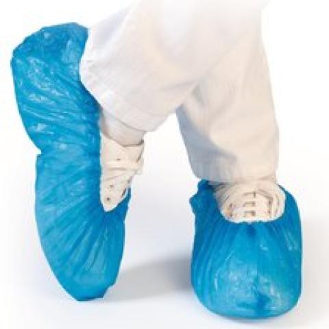 CPE Extra overshoes, Blue, 44 cm, 75 µm, 50 unit(s)