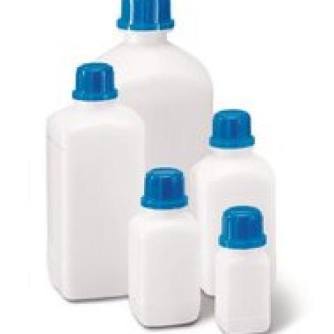 Narrow mouth bottle, 250 ml, HDPE, 10 unit(s)