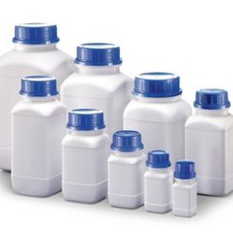 Wide mouth bottle, 50 ml, HDPE, 10 unit(s)