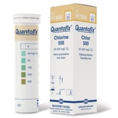 Quantofix® test strips, Chlorine 500, L 95 x W 6 mm, 100 unit(s)