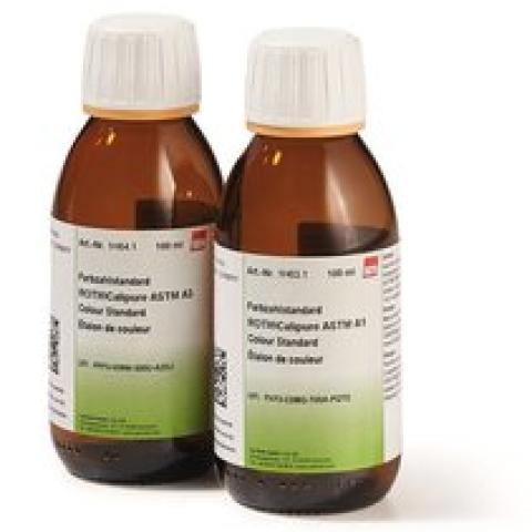 Colour Standard, ROTI®Calipure ASTM <0,5, 100 ml, glass
