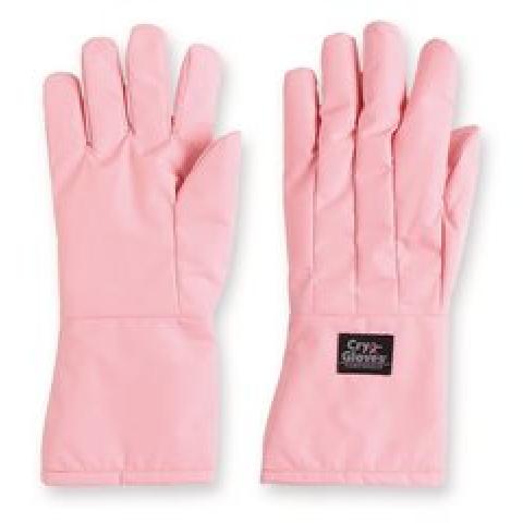 Cryo-Gloves® thermal protection gloves, With cuff, forearm length, pink, L size