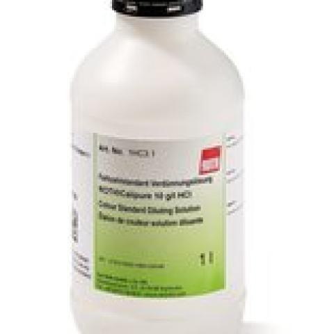 Colour Standard diluting solution, ROTI®Calipure, 10 g/l HCl, 1 l, plastic