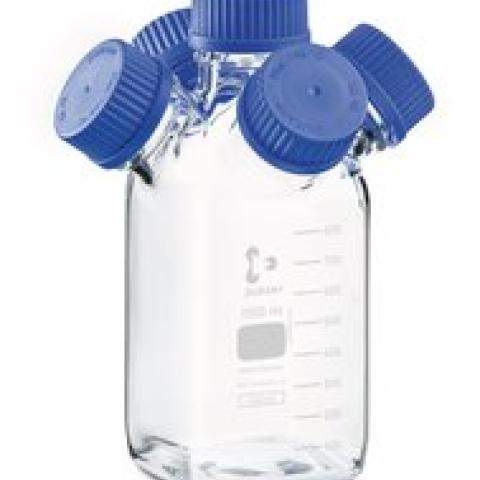 Multi-neck HPLC bottle 1000 ml
