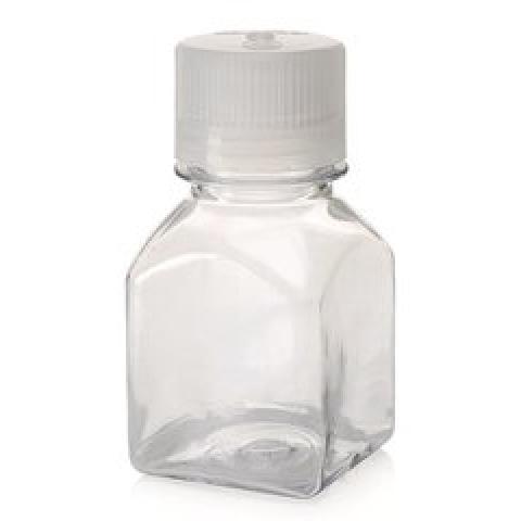 Narrow mouth bottle square, , PC, 125 ml, 6 unit(s)