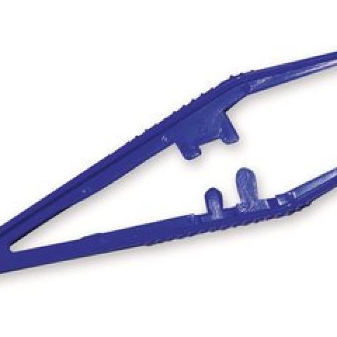 Disposable tweezers, ABS, non-sterile, length 111 mm, 6 unit(s)